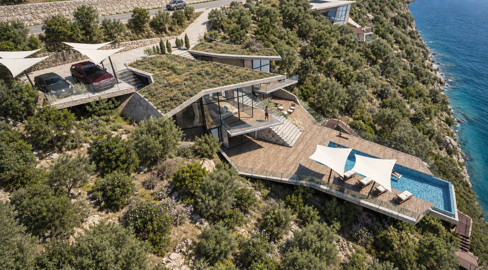 Aerial view