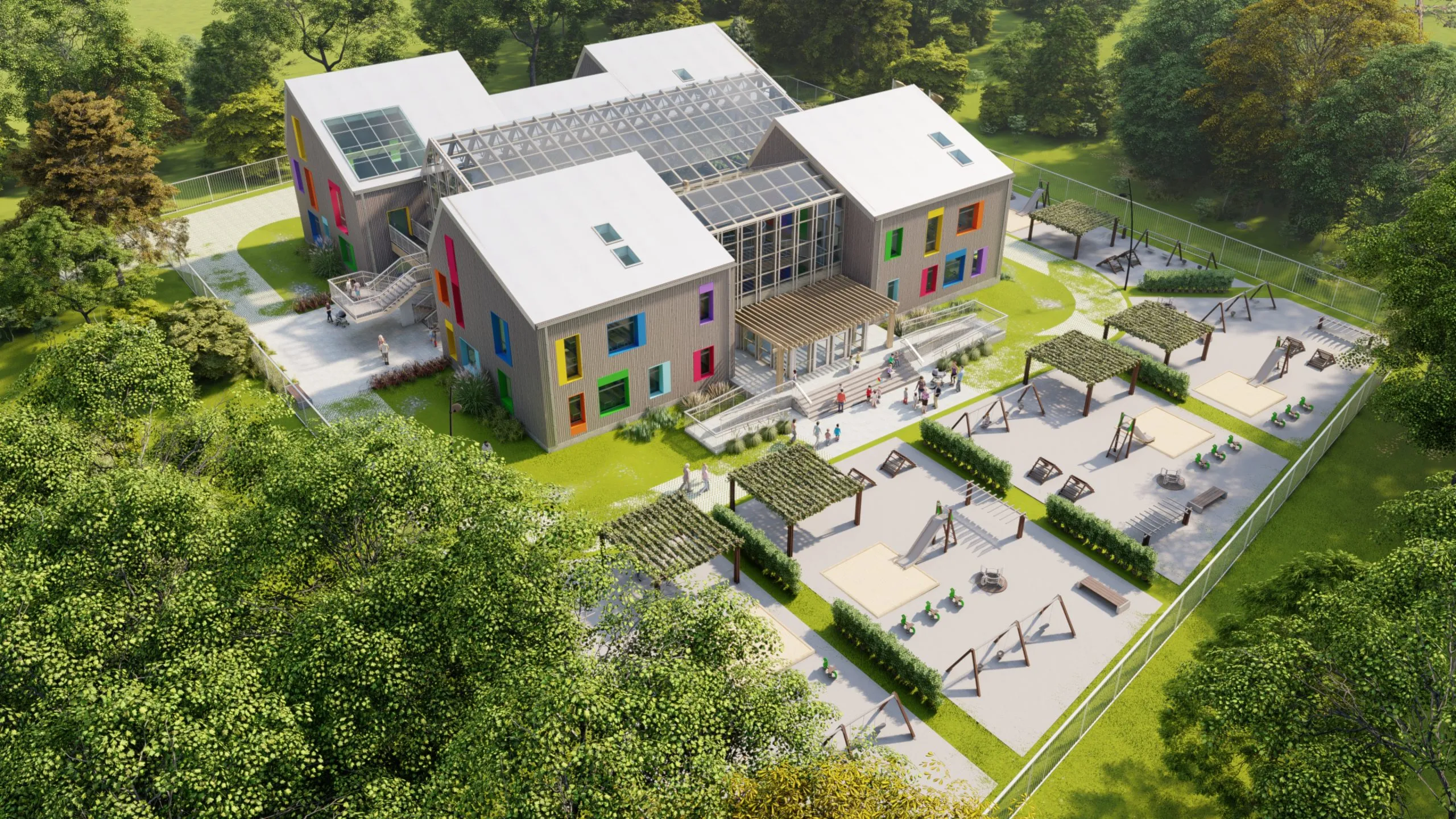 Open-Air Learning with Environmental Benefits
