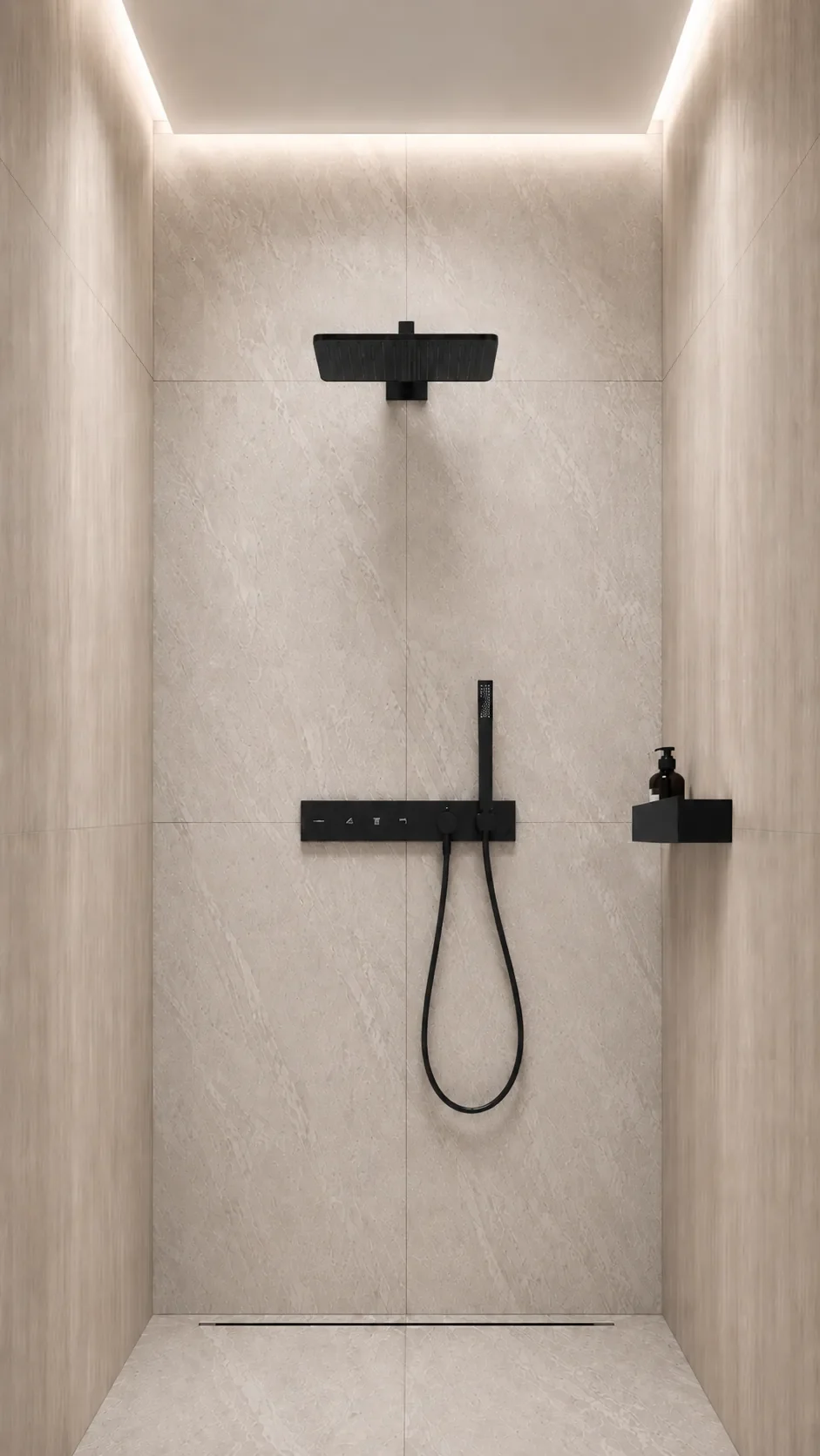 Shower detail