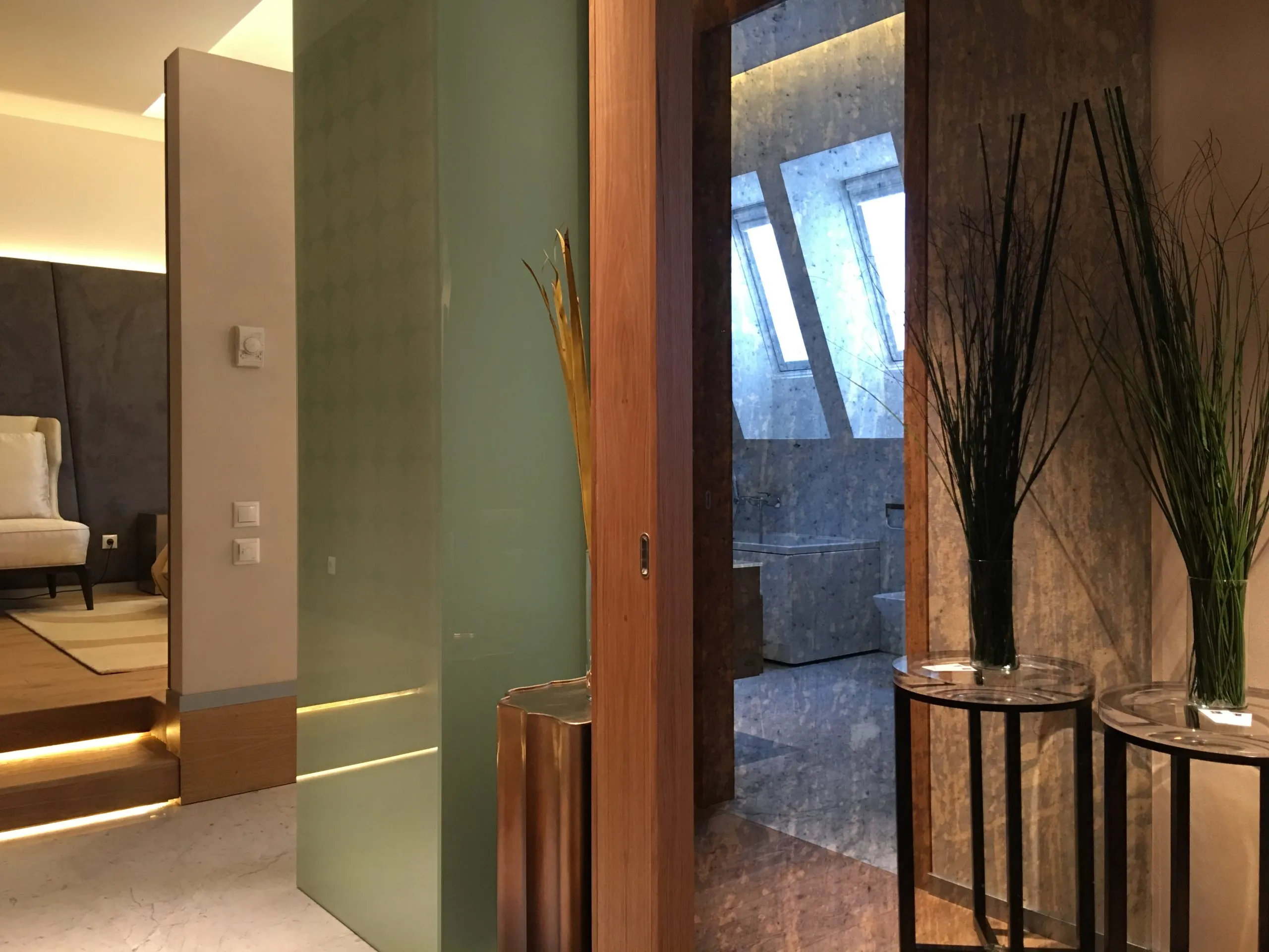 Master bedroom hall